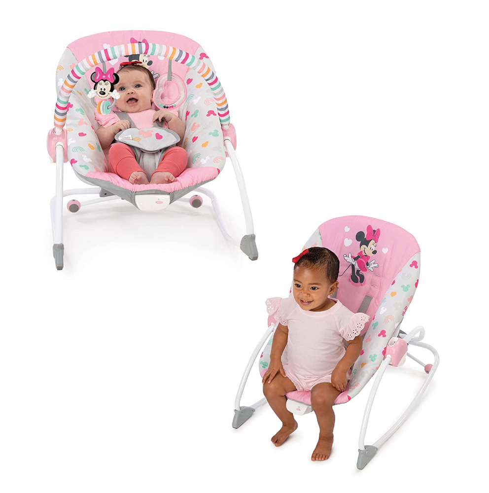 Leagan Minnie Mouse Bright Starts - Comfort & Siguranta - imagine 8