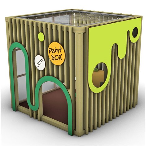 Play Box 1 - Spațiu Joacă Modular pentru 8 Copii - imagine 2