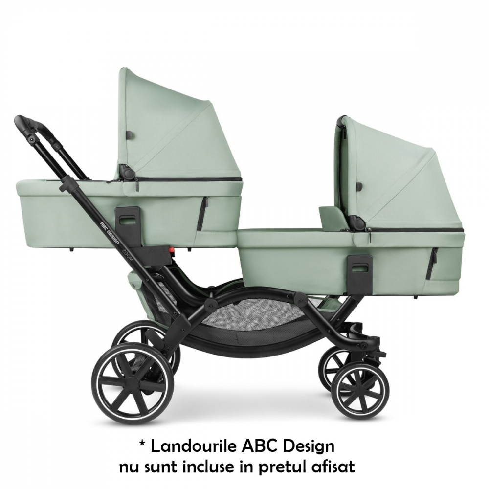 ABC Design Zoom Pine - Cărucior Gemeni Ergonomic - imagine 12