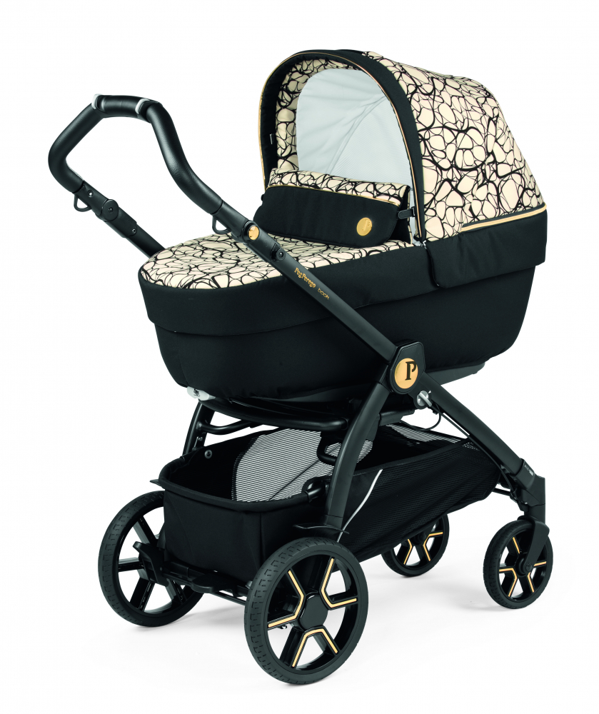 Carucior 3 in 1 Peg Perego Book Lounge, Graphic Gold - imagine 4