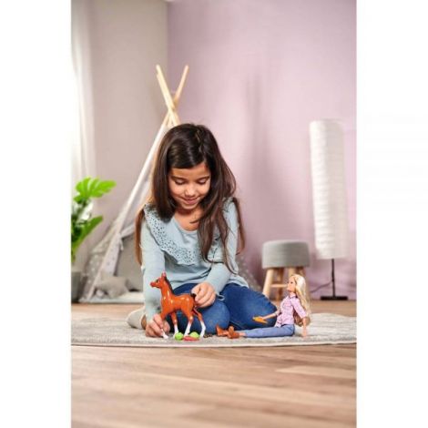 Papusa Simba Steffi cu Calut si Accesorii 29cm - imagine 9