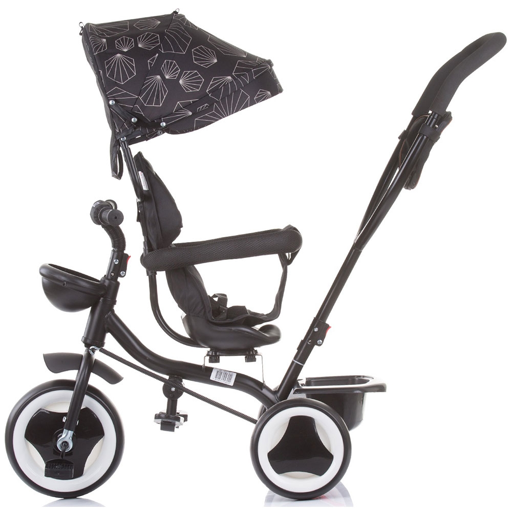 Tricicleta Chipolino Jazz Raven, Scaun Rotativ 360° - imagine 2