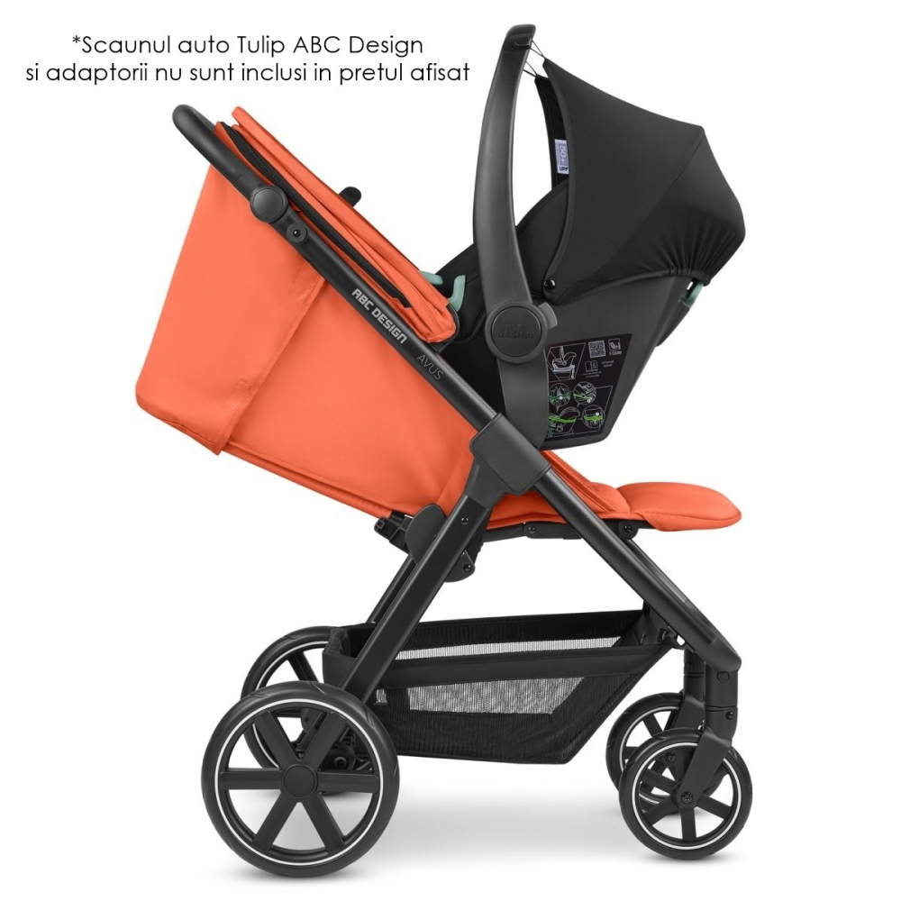 ABC Design Avus Carrot – Carucior Sport Compact - imagine 5