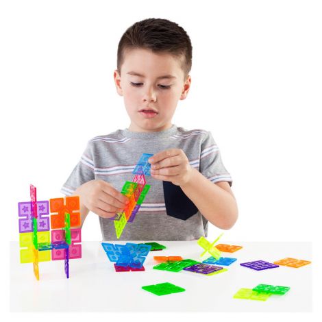 Guidecraft Interlox 96 piese constructie educationala - imagine 2