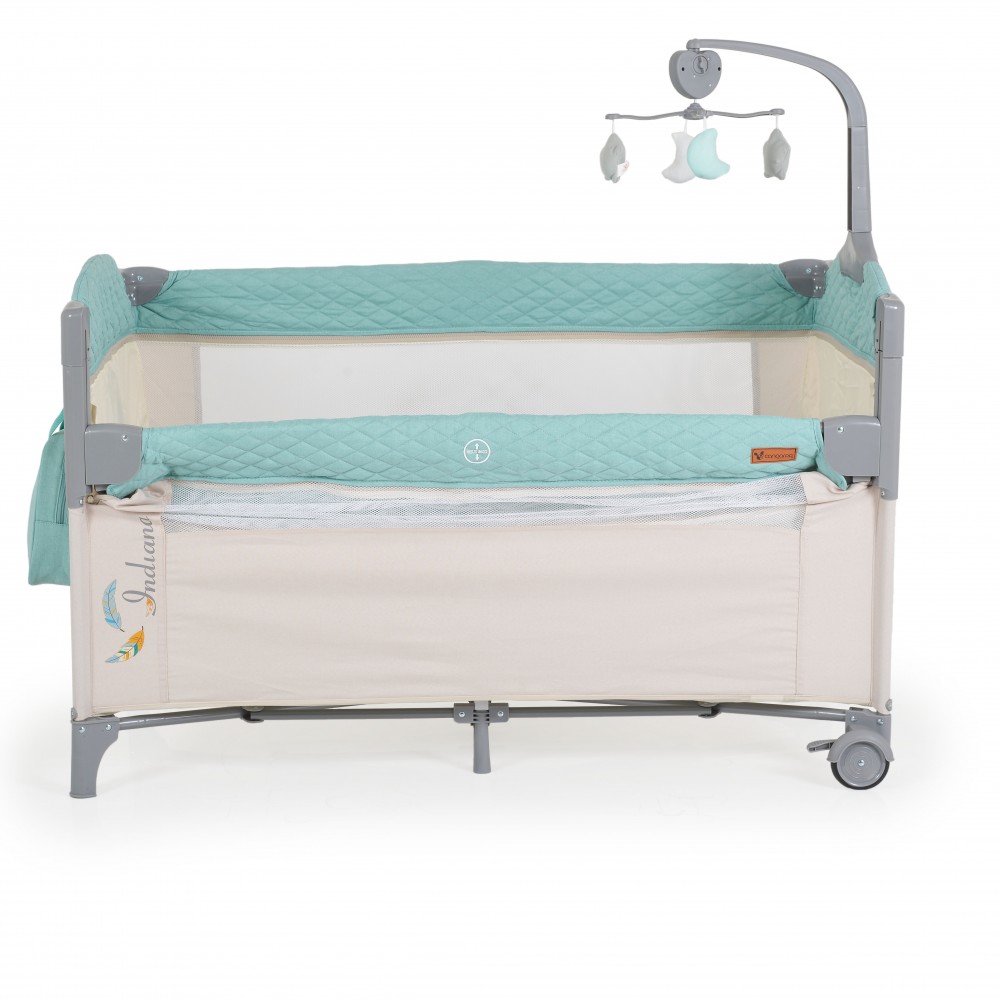 Pătuț Cangaroo 3in1 cu Saltea și Accesorii - imagine 8