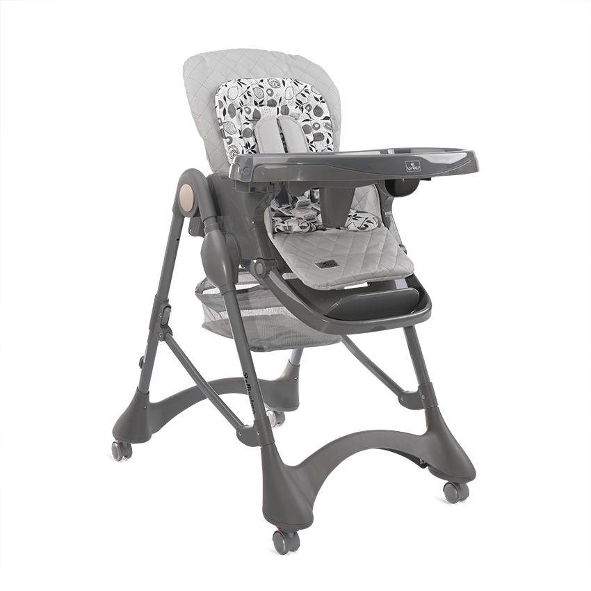 Scaun de masă Lorelli Bellissimo Grey, reglabil - imagine 3