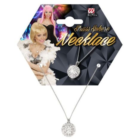 Colier Carnaval Eleganta Argintiu | Widmann - imagine 3