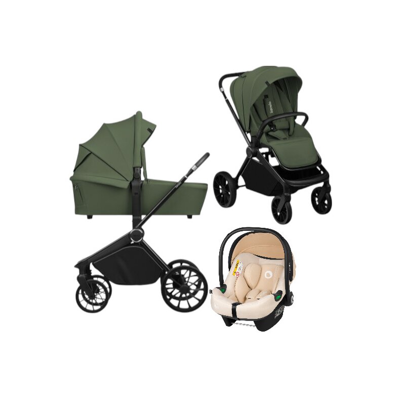 Lionelo Mika Plus 3in1 Carucior ADAC Certificat