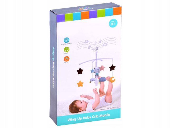 Carusel Muzical Patut Gray Fox Matadi - imagine 4