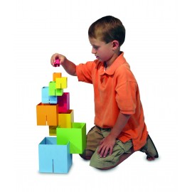 Joc Cuburi DADO Original Fat Brain Toys | Creativitate - imagine 6