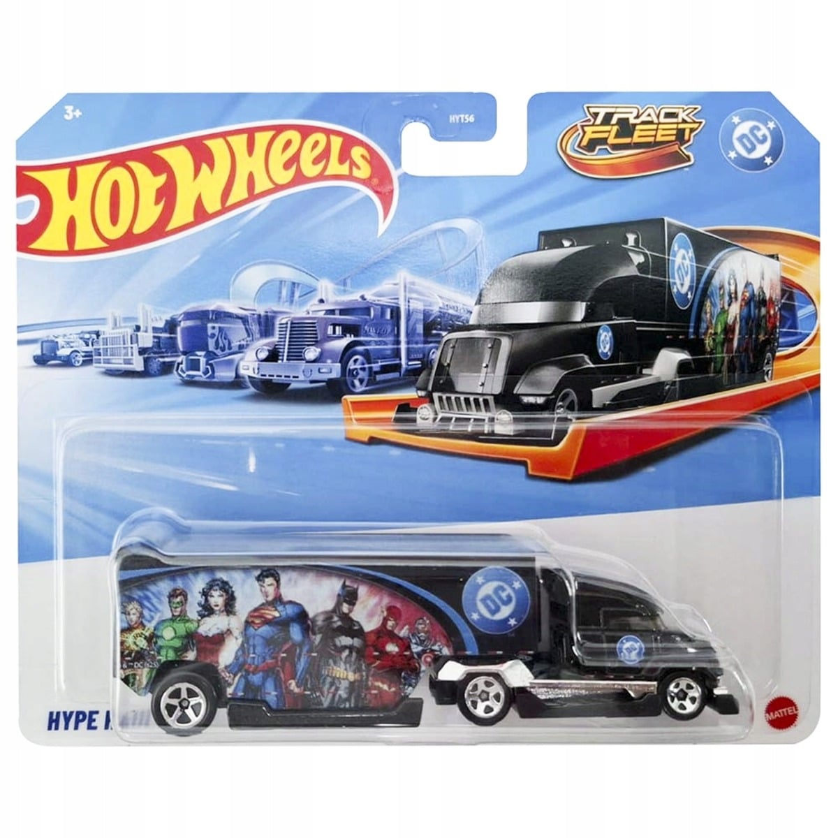 Hot Wheels Set Camion cu Remorcă - Transportă Distracția