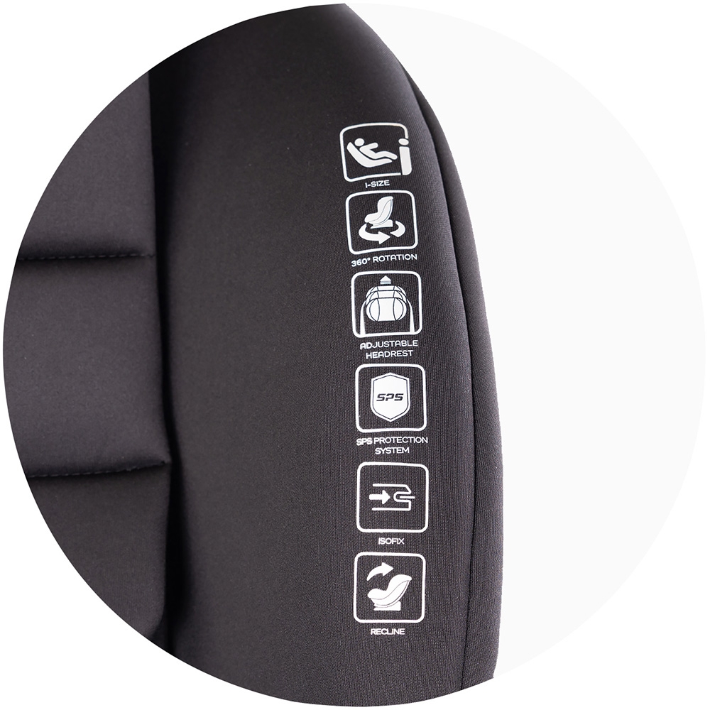 Chipolino Blackberry i-Size - Scaun Auto Rotativ - imagine 3