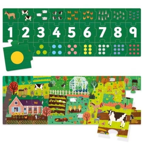 Headu Puzzle Numere 1-9 - Învățare Interactivă