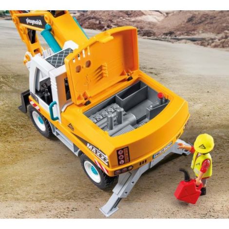 Playmobil Excavator Mare - Jucării Constructii - imagine 5