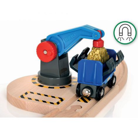 Set Transport Poliție Brio 33812 - Trenulete și Macara - imagine 6