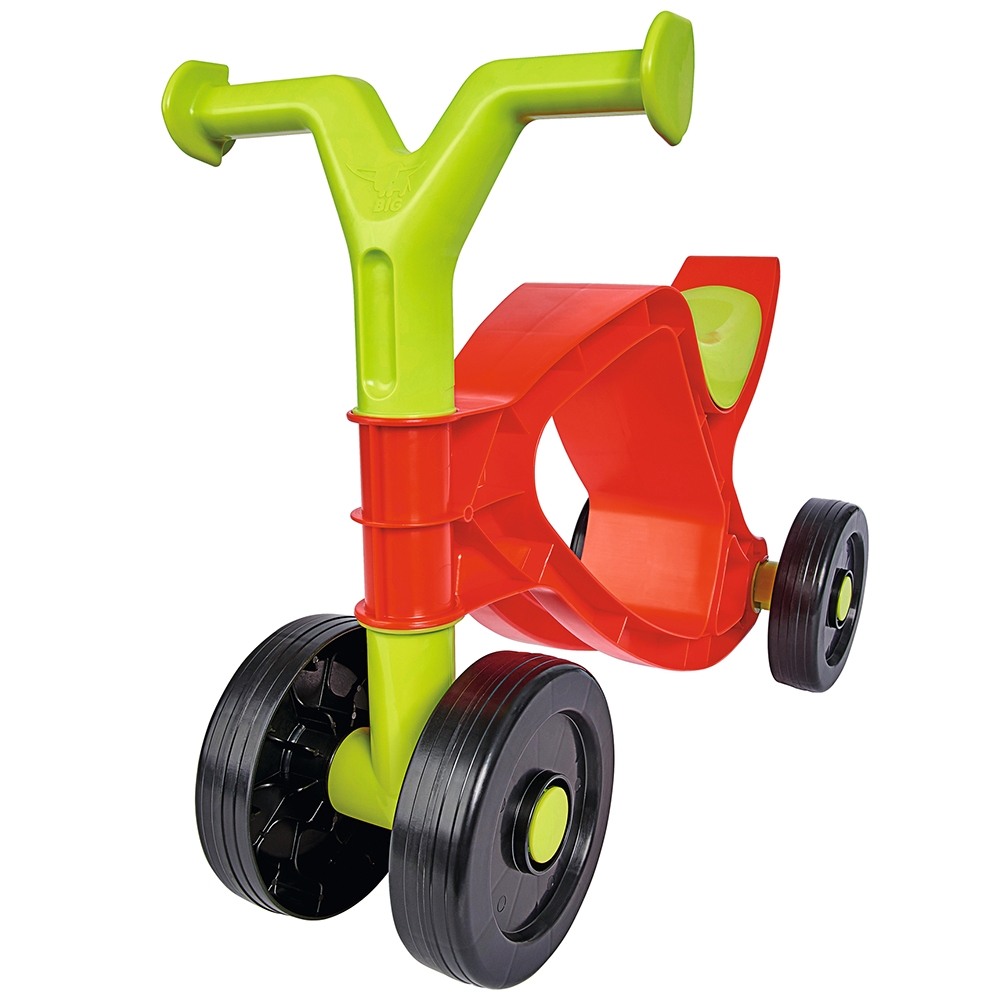 Big Flippi Roșu-Verde Ride-On fără Pedale 1.5 Ani