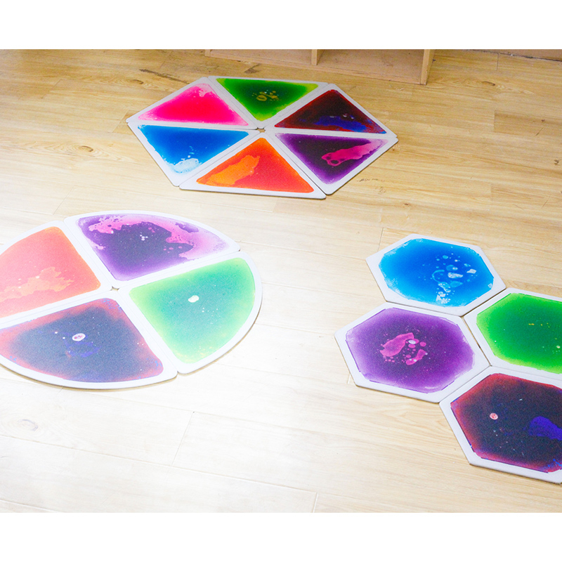Playlearn Placi Senzoriale Gel - 4 Bucati - imagine 5