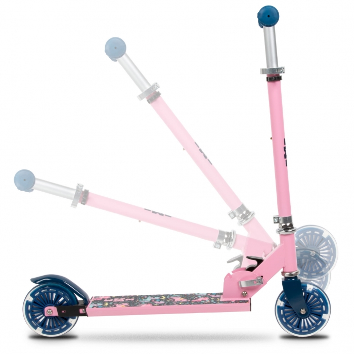 Trotineta Pliabila WXM Skipo Unicorn, LED, Kidwell - imagine 3