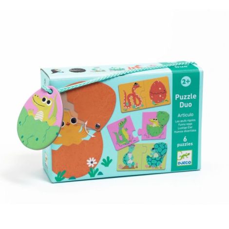 Puzzle Educativ Djeco Puiul din ou | 2+
