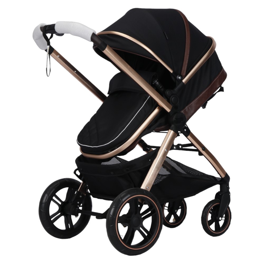 Novokids X2000 Carucior 2in1 Negru Premium - imagine 2