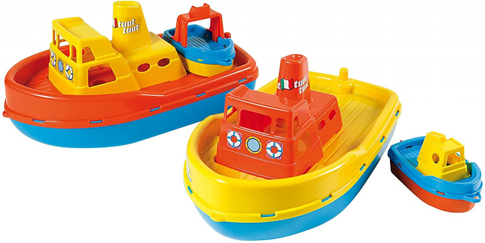 Set Jucării de Baie Androni Feribot și Barcă - imagine 3