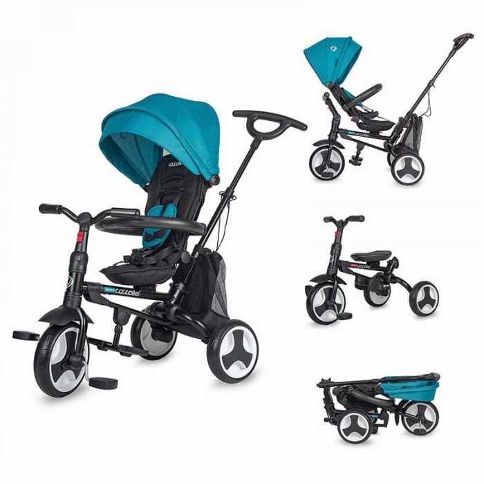 Tricicleta Ultrapliabilă Coccolle Spectra Turquoise