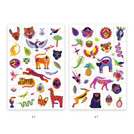 Tatuaje Djeco Animale Sălbatice | Non-alergice - imagine 2