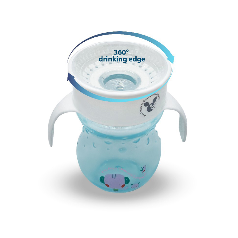 Cana 360° Magic Cup Blue Cangaroo Antipastrare