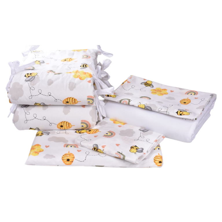 Confort Family Set 10 piese albinute 120x60 cm