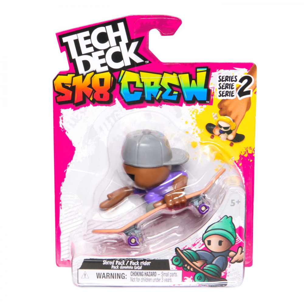 Tech Deck Sk8 Crew Placă și Figurină Spin Master