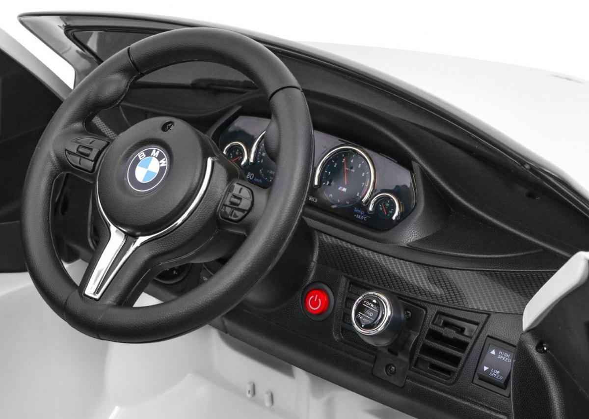 Masinuta Electrica BMW X6M Alb pentru Copii - imagine 6
