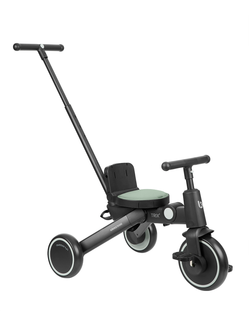 Tricicleta KikkaBoo 8in1 Ultrapliabilă Mint - imagine 4