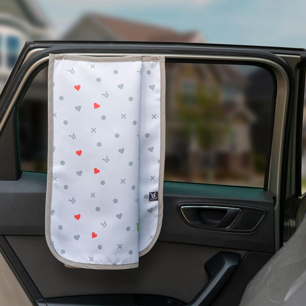 Parasolar auto Benbat magnetic, protecție UV - imagine 3