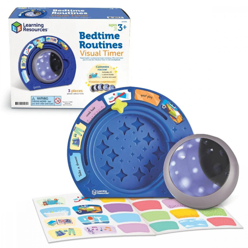 Cronometru Vizual Learning Resources - Rutina Seara - imagine 6