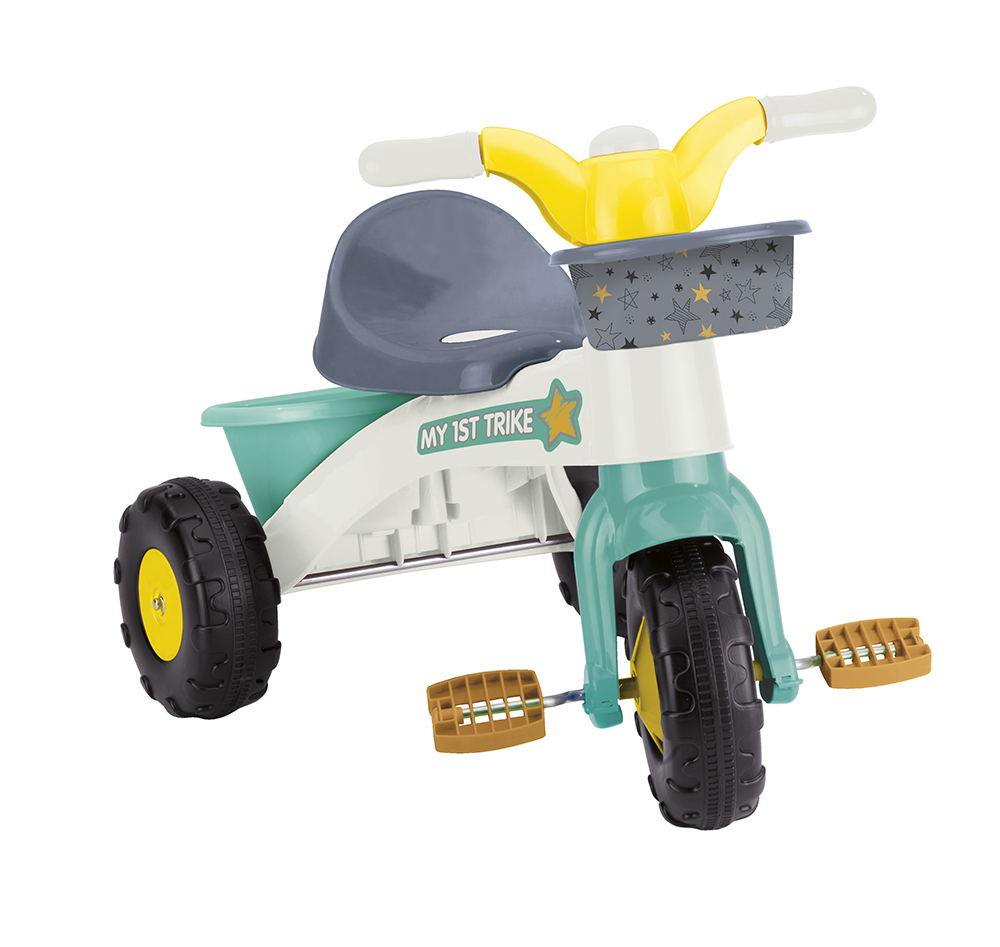 Tricicleta Dolu My 1st Trike cu Pedale si Cosulet - imagine 2