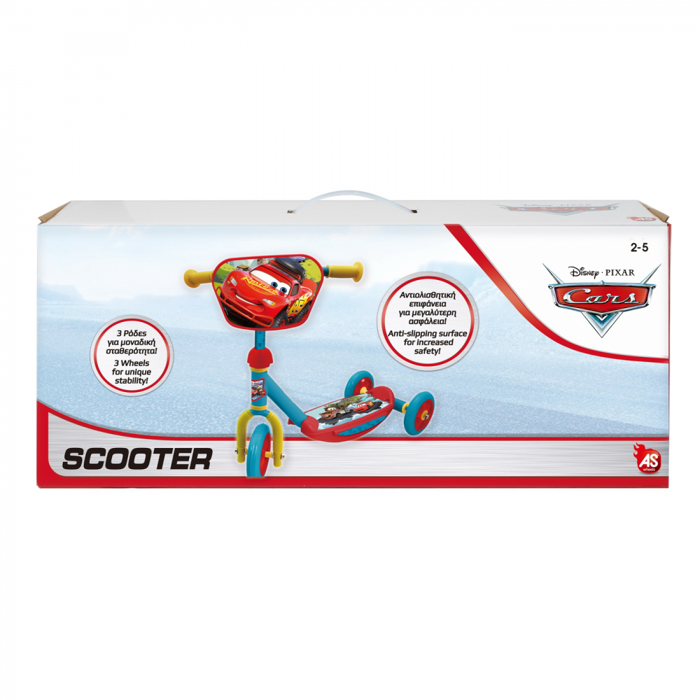 Trotineta Cars 3 roti, Ghidon Reglabil, Brand AS - imagine 3