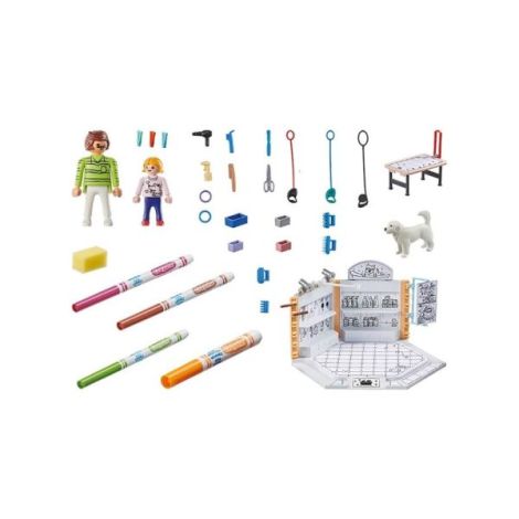 Playmobil Color Salon Câini - Creativitate și Distracție - imagine 3