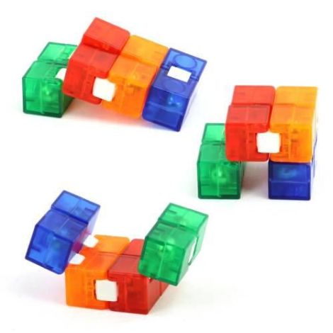 Cub Logica Fidget Keycraft | Joc Educativ Magnetic - imagine 2