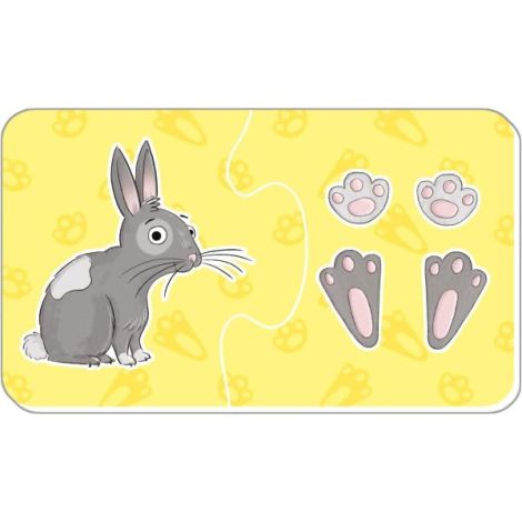 Galt Puzzle Animalute si Urme - Educational 3+ - imagine 3