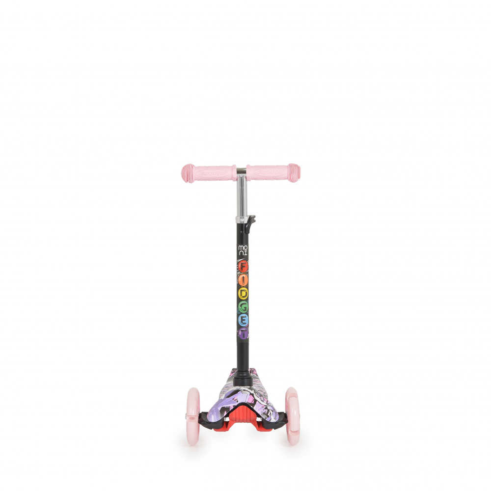 Trotineta Moni Pink 3-40kg, LED - imagine 3