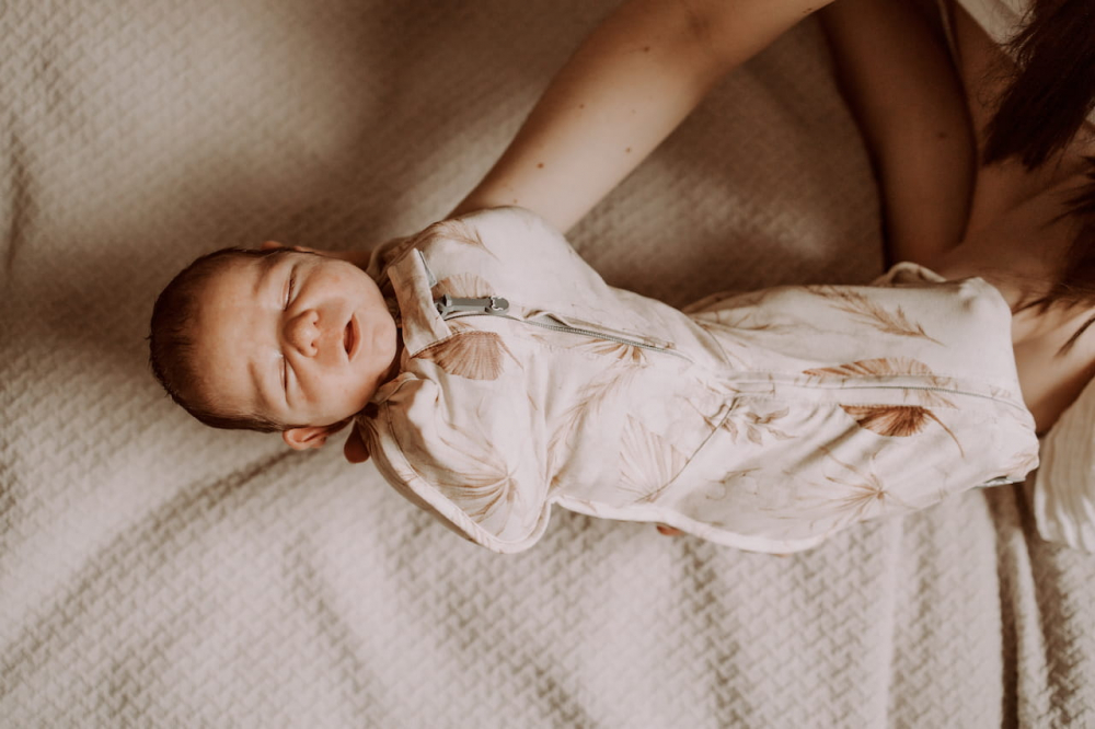 Swaddle Nor Pufos Boho - Somn Linistit Bebe - imagine 2