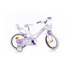 Bicicleta Dino Bikes 16 inch, cu Roti Ajutatoare