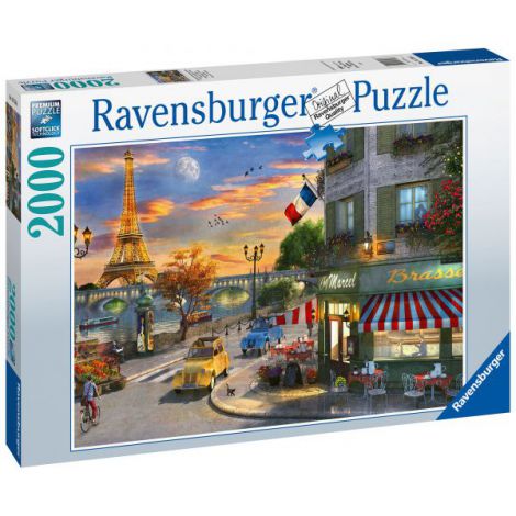Puzzle Apus în Paris 2000 piese Ravensburger - imagine 2