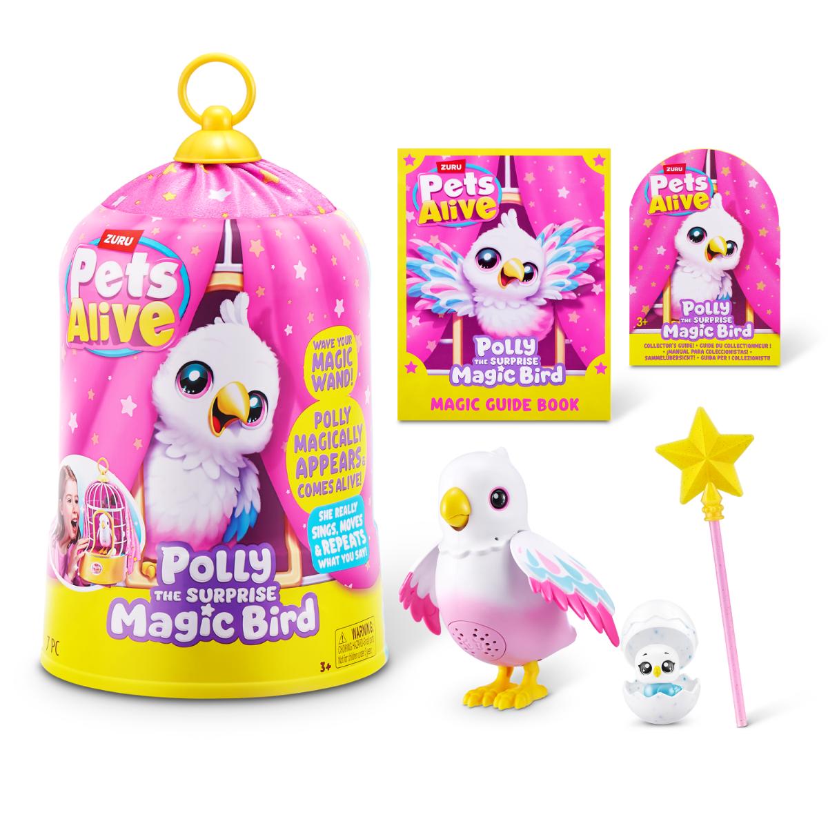 Polly Pets Alive - Pasare Interactiva Magica