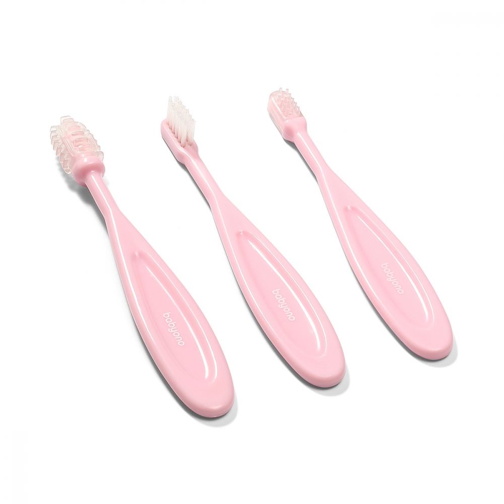 Set 3 Periute Bebelusi Babyono Roz, Igiena Orala