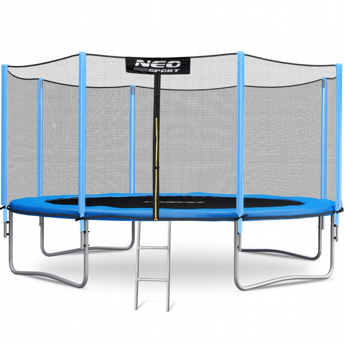 Trambulina Neo-Sport 435 cm cu plasa exterioara - imagine 2