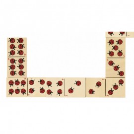 Domino Buburuzele Goki - Joc de Memorie Lemn - imagine 3