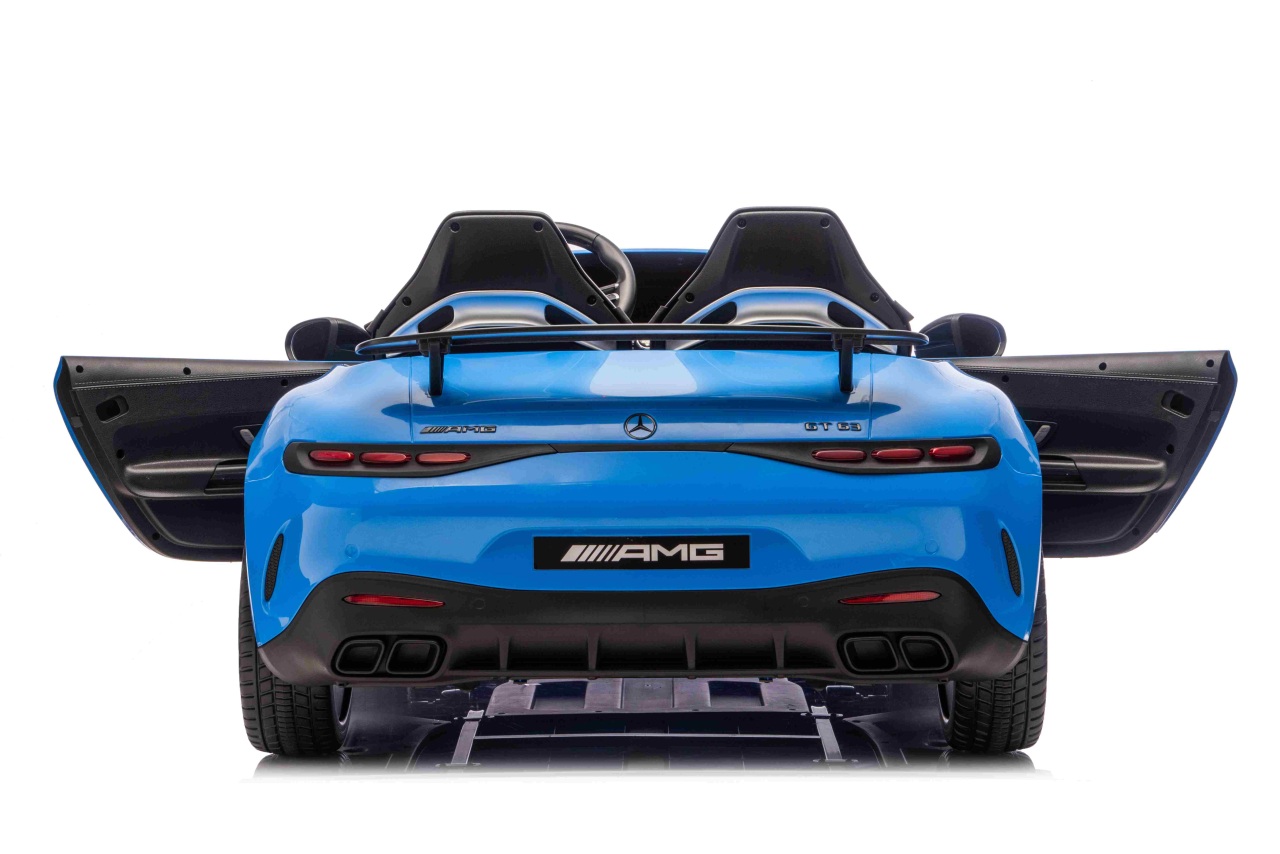Masinuta electrica pentru copii 3-10 ani cu 2 locuri, Mercedes AMG GT63 NOU XXL 24V 800W 4x4 Albastru - Autokids.ro - imagine 5