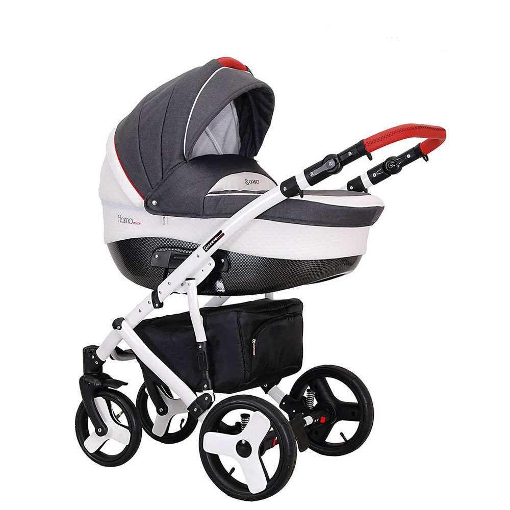 Coletto Florino Carbon 2in1, Design Elegant, Carucior Copii - imagine 7