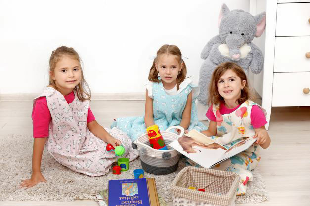 Sac Dormit Copii KidsDecor 1 TOG Roz Bumbac - imagine 2